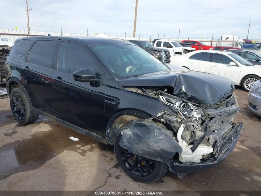 Lot #2541532888 2016 LAND ROVER DISCOVERY SPORT HSE salvage car