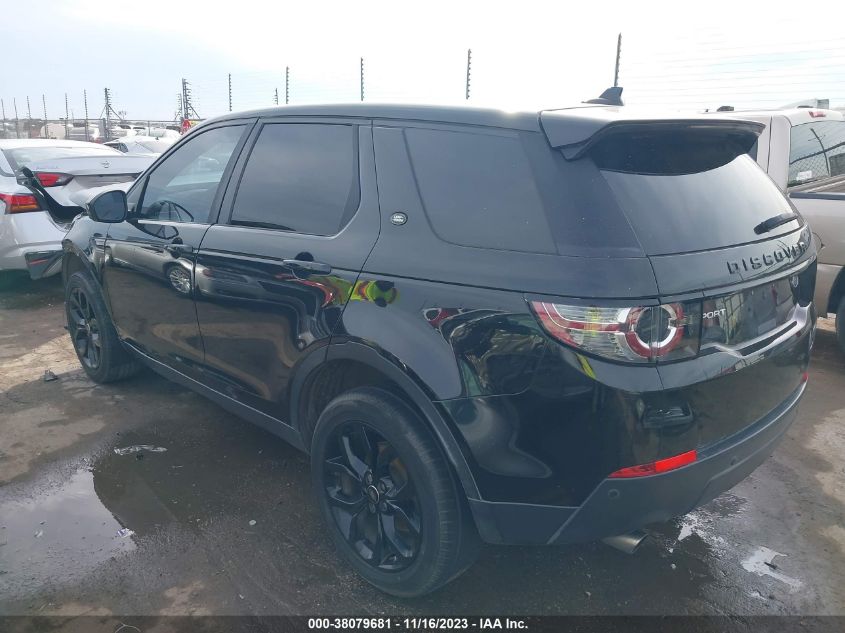 2016 LAND ROVER DISCOVERY SPORT HSE - SALCR2BG7GH625217