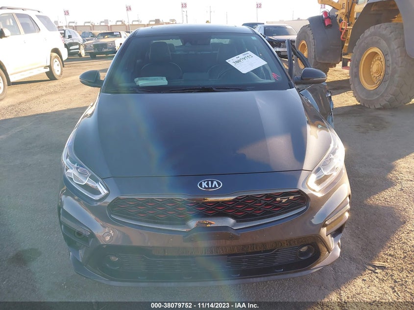 VIN 3KPF44AC7ME318161 2021 KIA FORTE GT