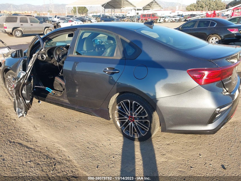 VIN 3KPF44AC7ME318161 2021 KIA FORTE GT
