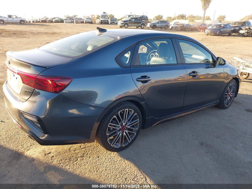 VIN 3KPF44AC7ME318161 2021 KIA FORTE GT