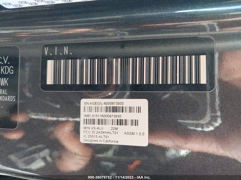 VIN 3KPF44AC7ME318161 2021 KIA FORTE GT