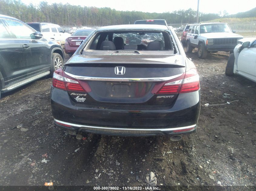 2016 HONDA ACCORD SPORT - 1HGCR2F68GA078784