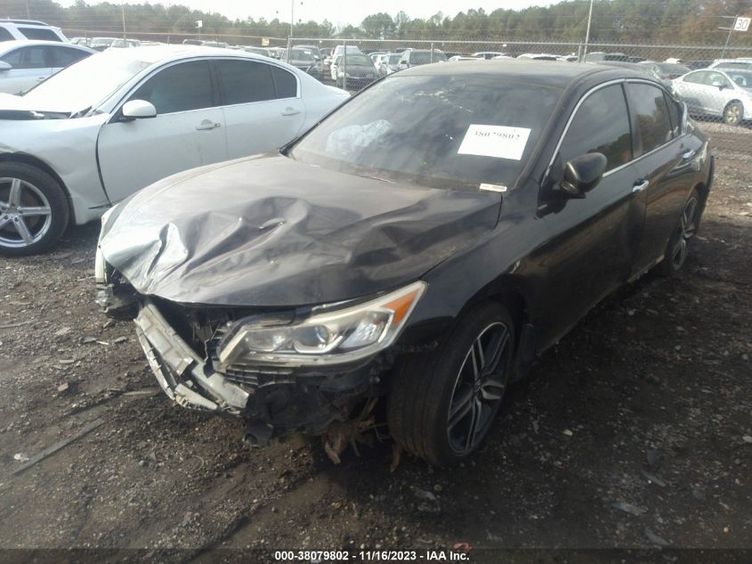 2016 HONDA ACCORD SPORT - 1HGCR2F68GA078784