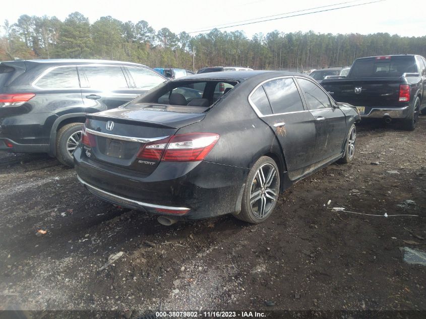 2016 HONDA ACCORD SPORT - 1HGCR2F68GA078784