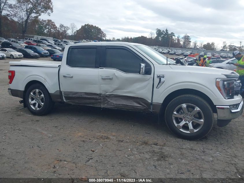 2022 FORD F-150 LARIAT - 1FTEW1C87NFB28333