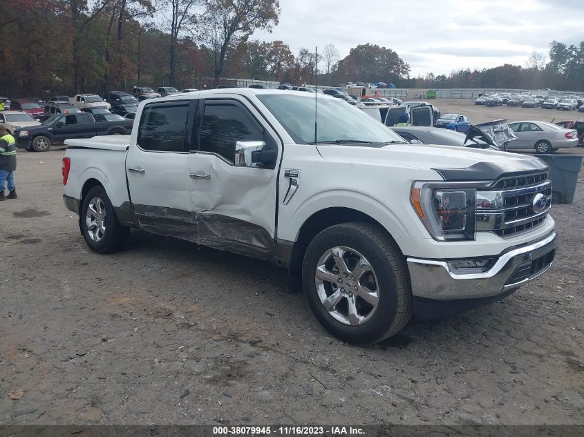 2022 FORD F-150 LARIAT - 1FTEW1C87NFB28333