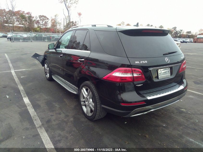 2015 MERCEDES-BENZ ML 250 BLUETEC 4JGDA0EB9FA492342
