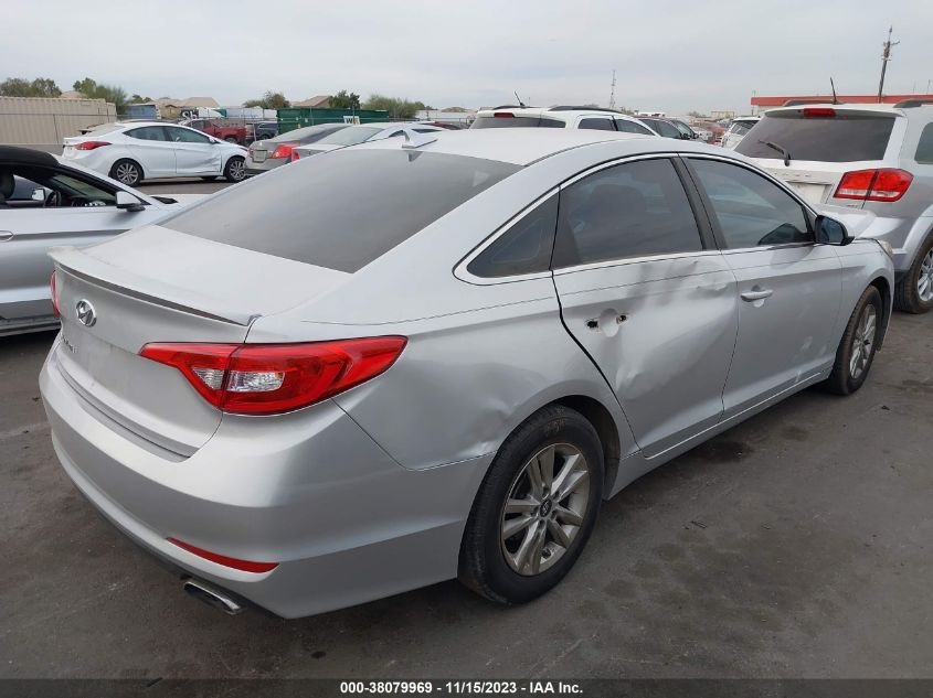 2015 HYUNDAI SONATA SE - 5NPE24AF9FH178558