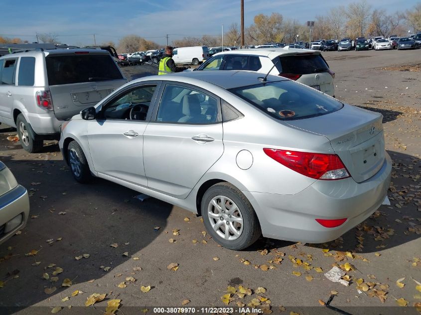 2013 HYUNDAI ACCENT GLS - KMHCT4AE7DU533625