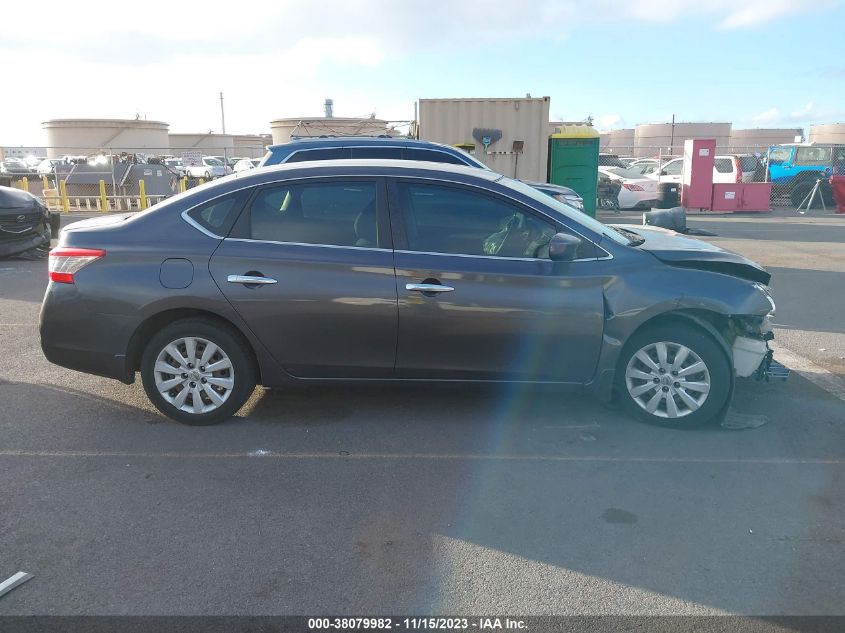 2014 NISSAN SENTRA S/FE+ S/SV/FE+ SV/SR/SL - 3N1AB7AP1EL653629