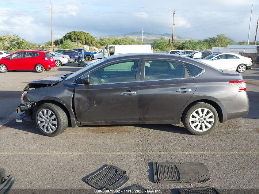 2014 NISSAN SENTRA S/FE+ S/SV/FE+ SV/SR/SL - 3N1AB7AP1EL653629