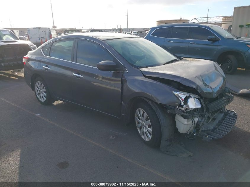 2014 NISSAN SENTRA S/FE+ S/SV/FE+ SV/SR/SL - 3N1AB7AP1EL653629