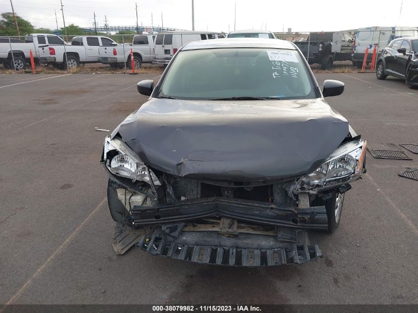 2014 NISSAN SENTRA S/FE+ S/SV/FE+ SV/SR/SL - 3N1AB7AP1EL653629