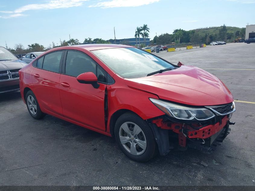 2018 CHEVROLET CRUZE LS - 1G1BC5SM5J7197455