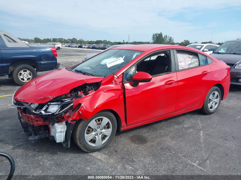 2018 CHEVROLET CRUZE LS - 1G1BC5SM5J7197455