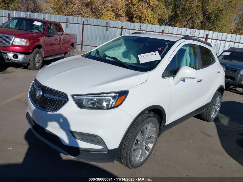 2020 BUICK ENCORE FWD PREFERRED - KL4CJASB4LB026036