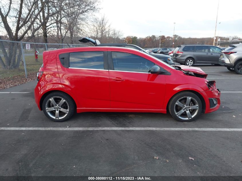 2014 CHEVROLET SONIC RS AUTO - 1G1JG6SB1E4127558