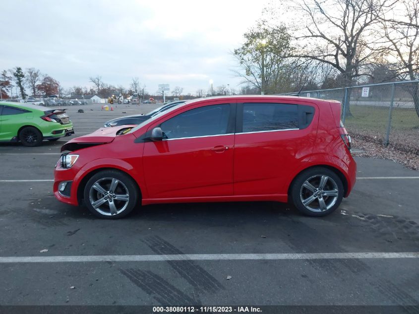 2014 CHEVROLET SONIC RS AUTO - 1G1JG6SB1E4127558