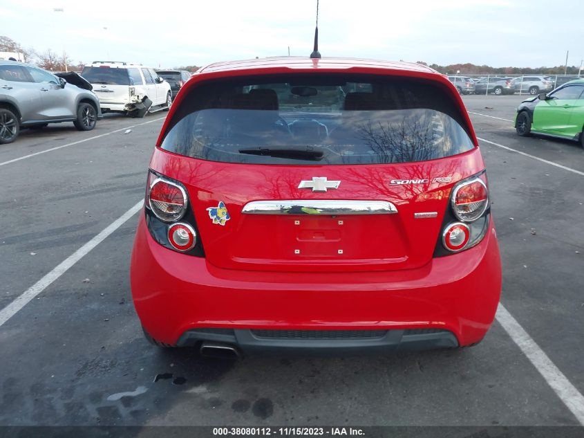 2014 CHEVROLET SONIC RS AUTO - 1G1JG6SB1E4127558