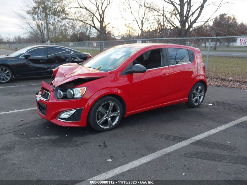 2014 CHEVROLET SONIC RS AUTO - 1G1JG6SB1E4127558