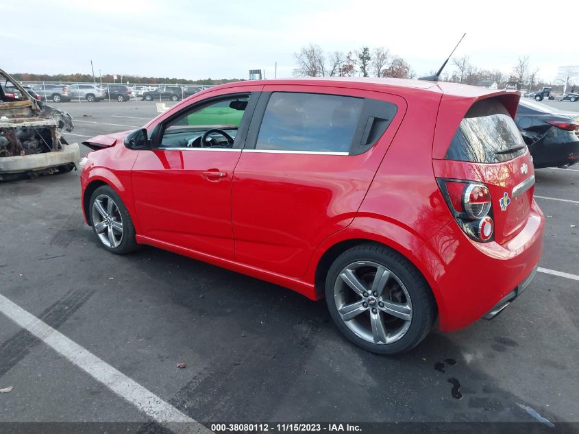 2014 CHEVROLET SONIC RS AUTO - 1G1JG6SB1E4127558