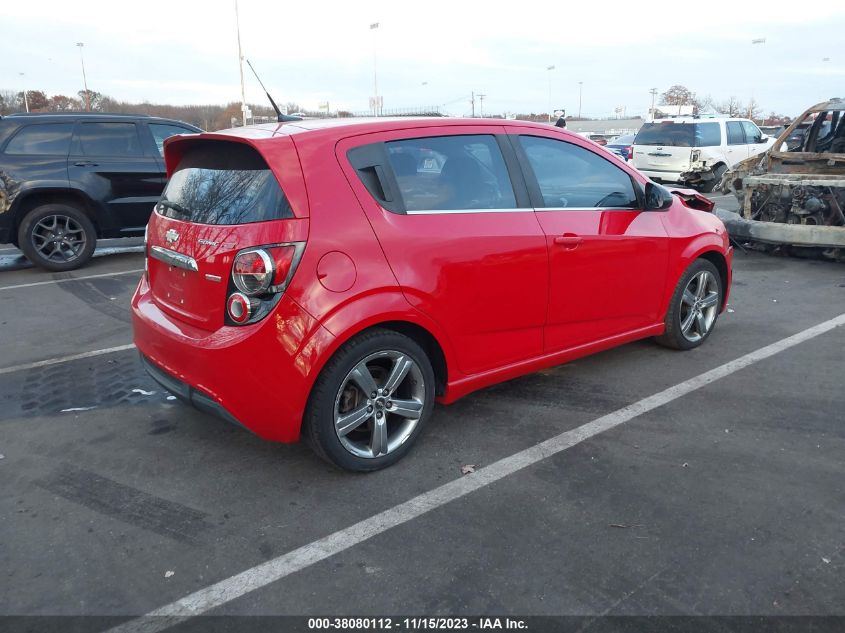 2014 CHEVROLET SONIC RS AUTO - 1G1JG6SB1E4127558