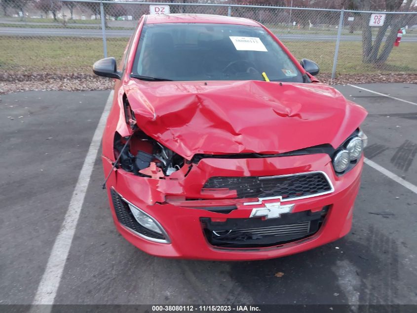 2014 CHEVROLET SONIC RS AUTO - 1G1JG6SB1E4127558