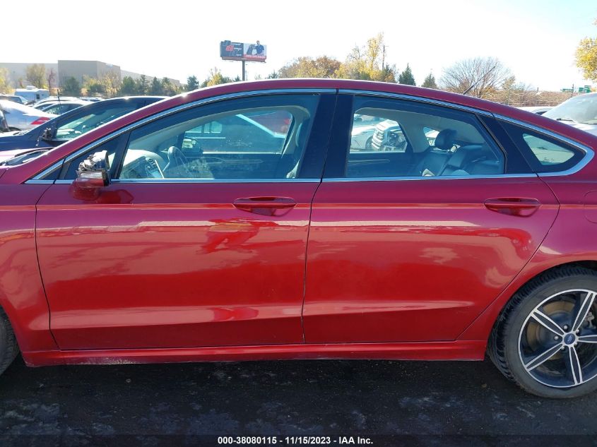 2014 FORD FUSION SE - 3FA6P0HD4ER128199