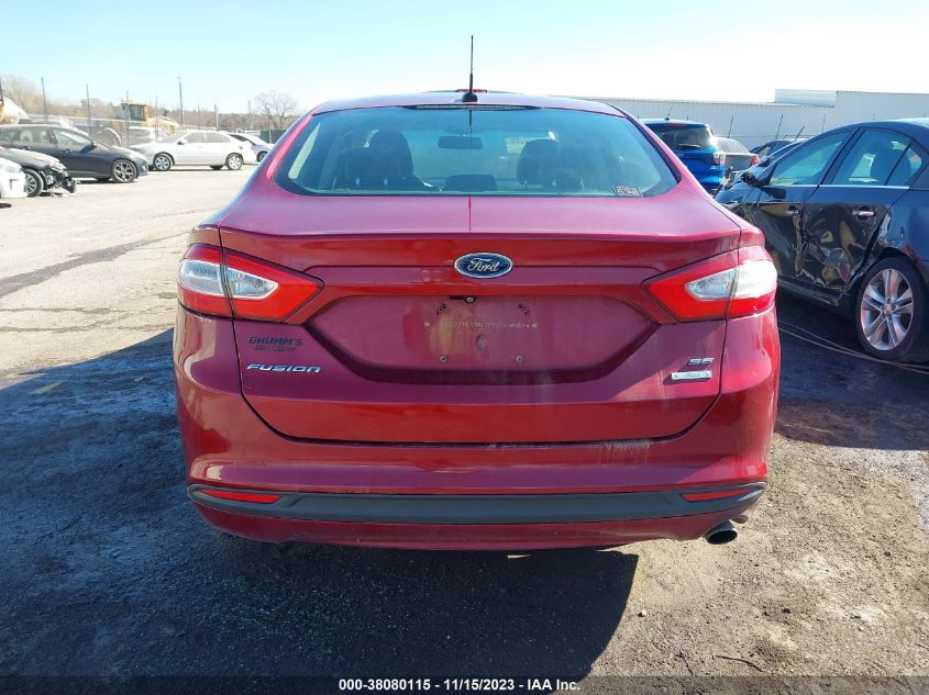 2014 FORD FUSION SE - 3FA6P0HD4ER128199