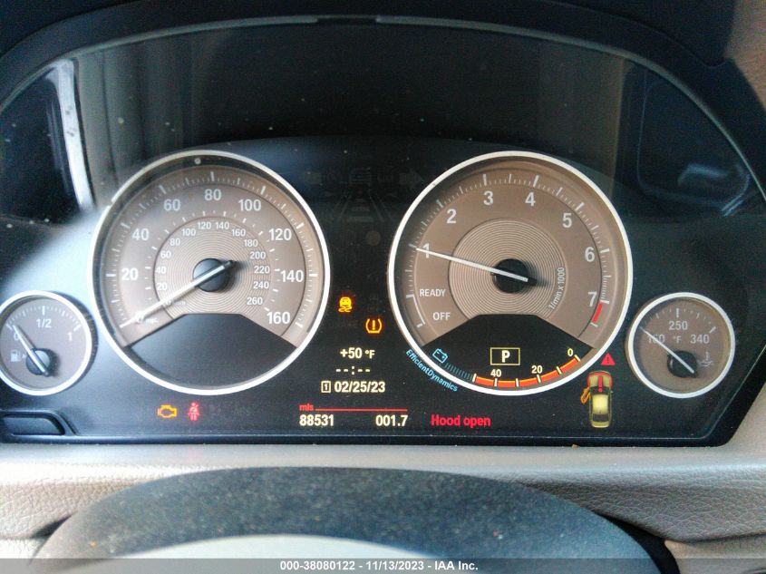 2013 BMW 3 SERIES 328I - WBA3C1C57DF438435