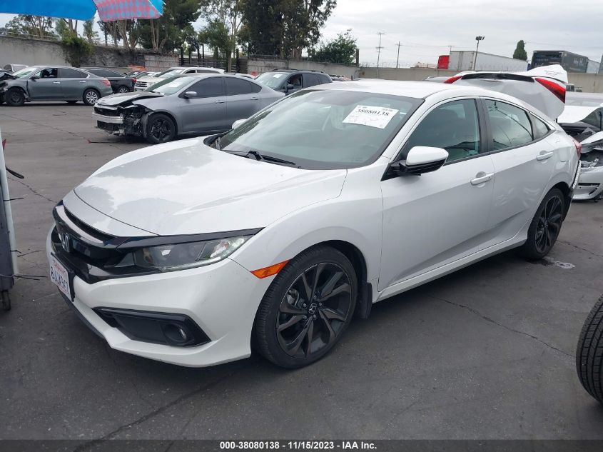 2019 HONDA CIVIC SEDAN SPORT 2HGFC2F86KH549289