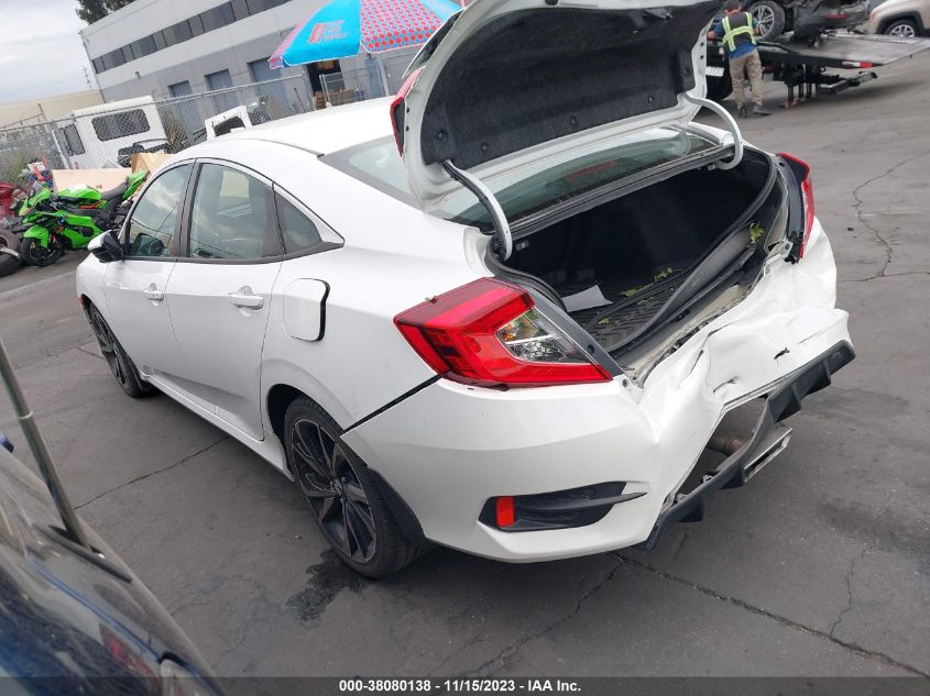 2019 HONDA CIVIC SEDAN SPORT 2HGFC2F86KH549289