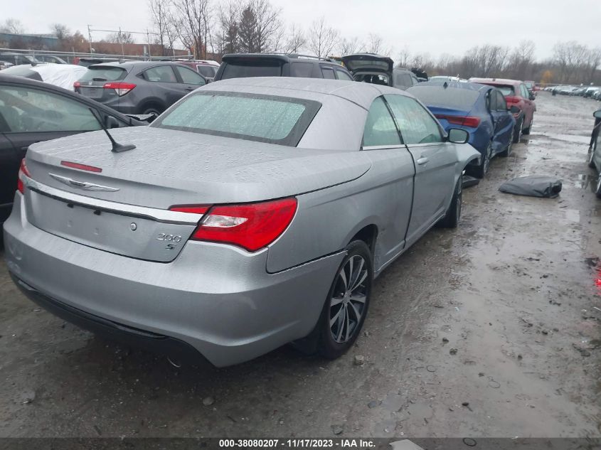 2013 CHRYSLER 200 S - 1C3BCBGGXDN723530