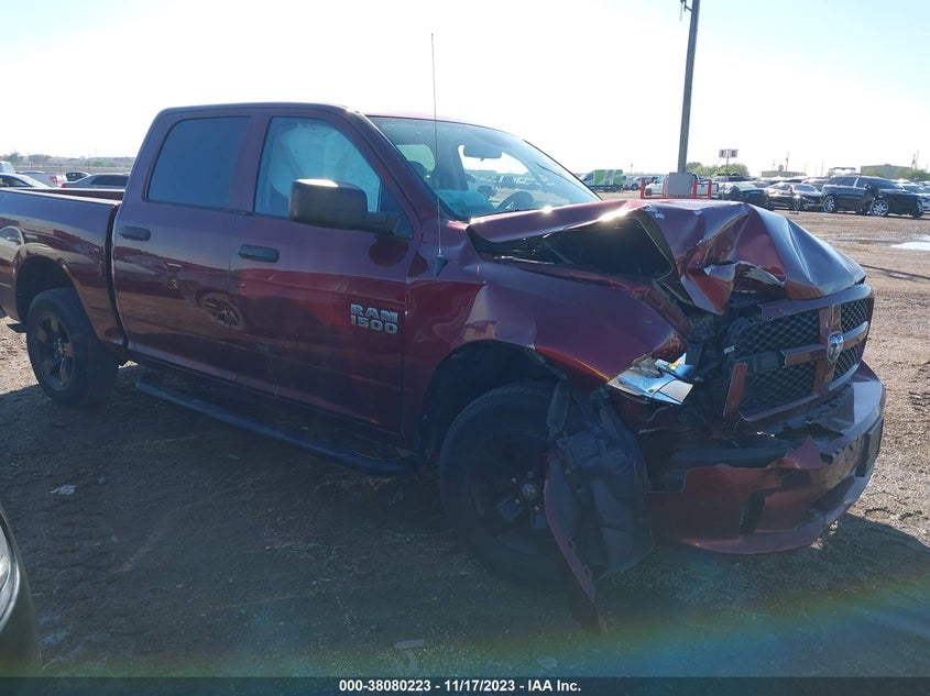 VIN 1C6RR7KG2HS665327 2017 RAM 1500 EXPRESS  4X4 5\7" BOX