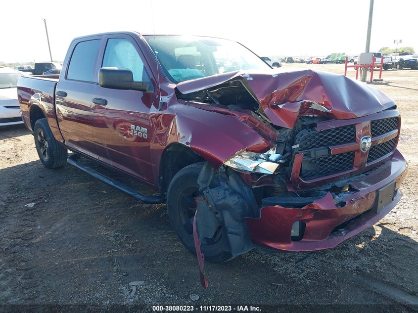 VIN 1C6RR7KG2HS665327 2017 RAM 1500 EXPRESS  4X4 5\7" BOX