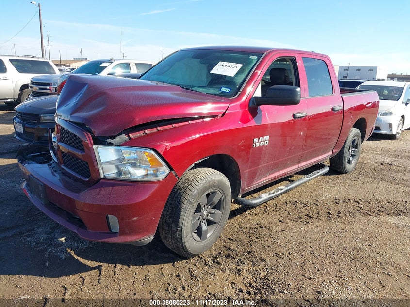 VIN 1C6RR7KG2HS665327 2017 RAM 1500 EXPRESS  4X4 5\7" BOX