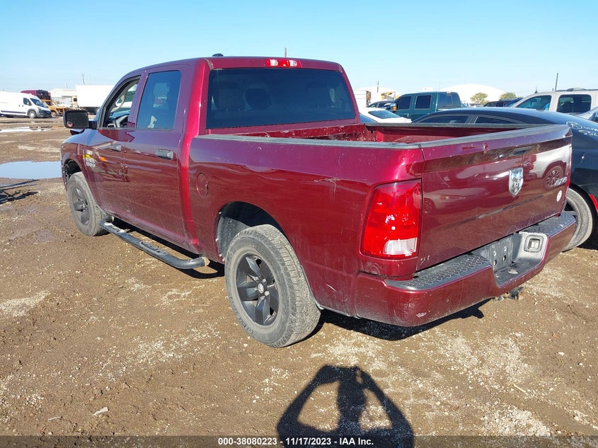 VIN 1C6RR7KG2HS665327 2017 RAM 1500 EXPRESS  4X4 5\7" BOX