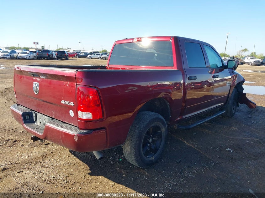 VIN 1C6RR7KG2HS665327 2017 RAM 1500 EXPRESS  4X4 5\7" BOX