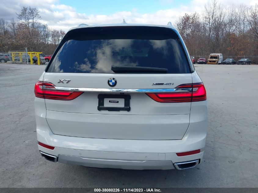 2021 BMW X7 XDRIVE40I 5UXCW2C03M9F34793