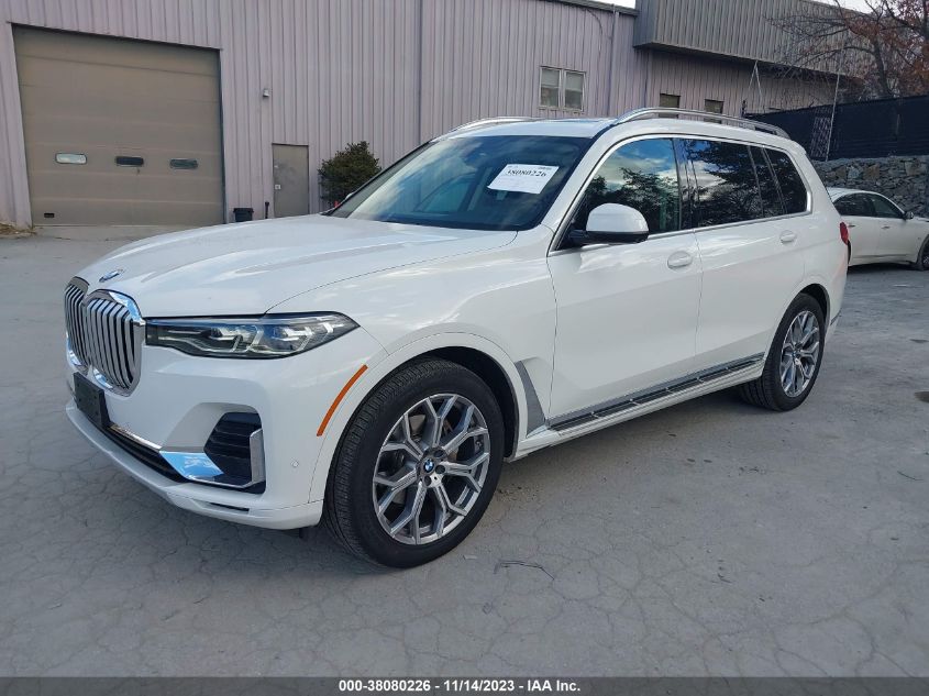 2021 BMW X7 XDRIVE40I 5UXCW2C03M9F34793