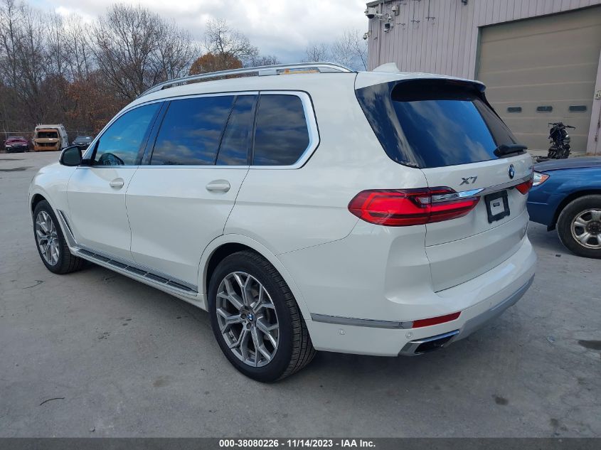 2021 BMW X7 XDRIVE40I 5UXCW2C03M9F34793