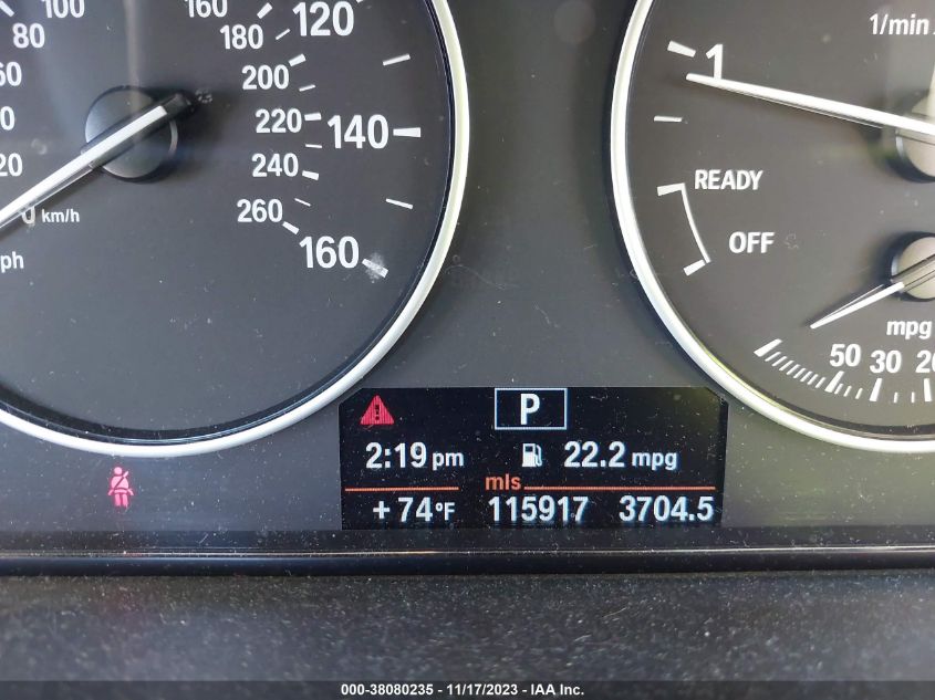 2013 BMW 320I - WBA3B1C54DF462176