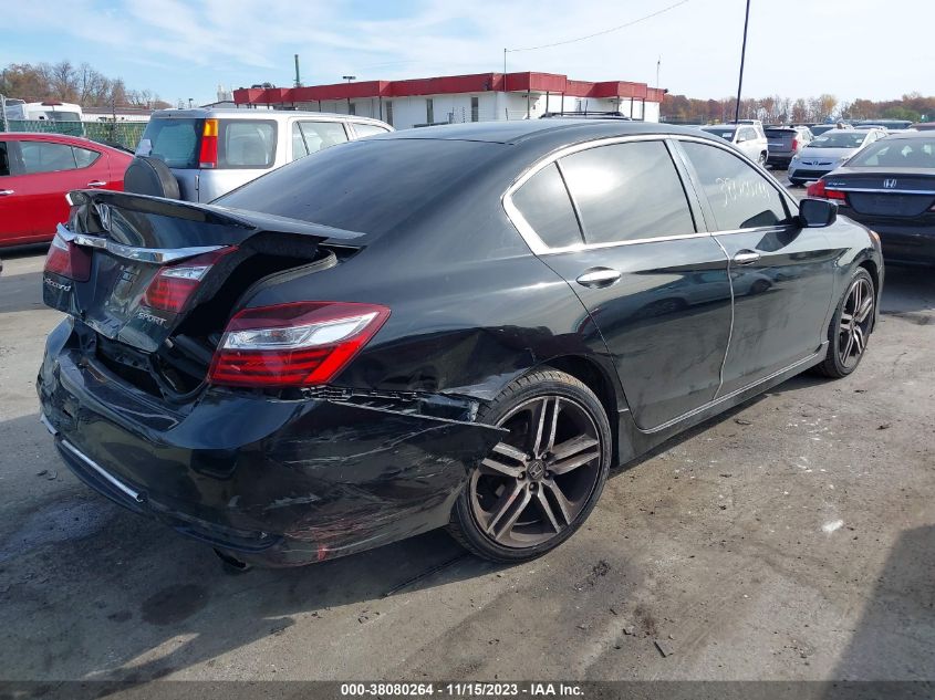 2017 HONDA ACCORD SPORT - 1HGCR2F54HA229967