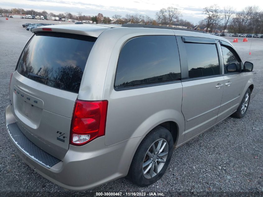 2014 DODGE GRAND CARAVAN R/T - 2C4RDGEG2ER431768