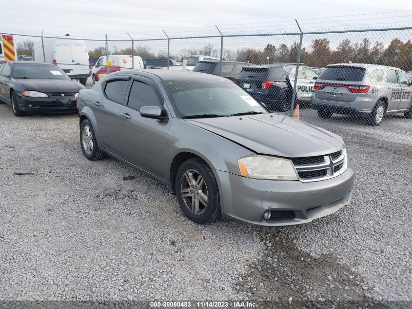 2013 DODGE AVENGER SXT - 1C3CDZCG4DN630793