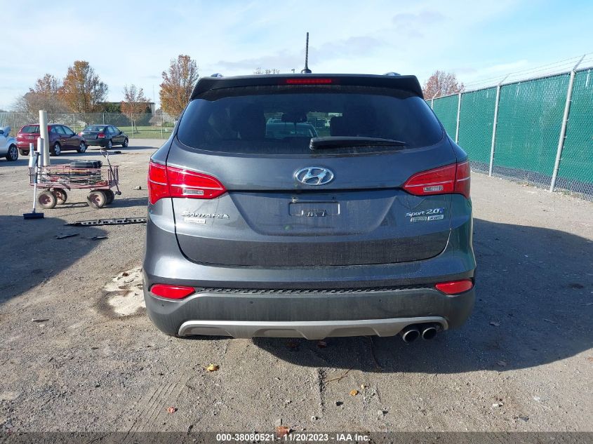 2016 HYUNDAI SANTA FE SPORT 2.0T LIMITED ADVENTURE - 5XYZUDLA3GG360343