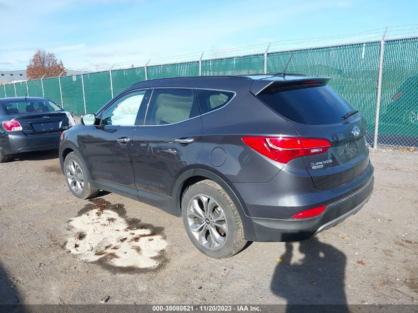 2016 HYUNDAI SANTA FE SPORT 2.0T LIMITED ADVENTURE - 5XYZUDLA3GG360343