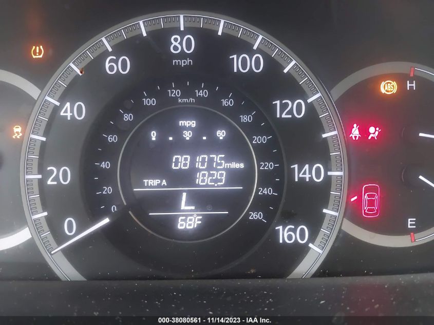 2015 HONDA ACCORD EX - 1HGCR2F7XFA186945