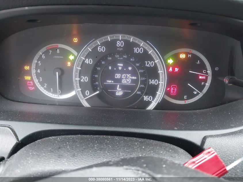 2015 HONDA ACCORD EX - 1HGCR2F7XFA186945
